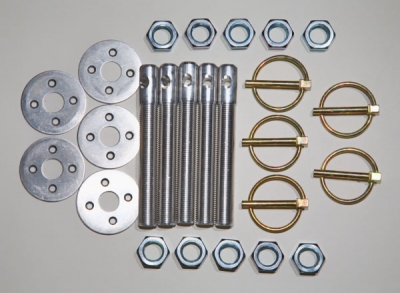 803 0.5 in. Aluminum Hood Pin Kit