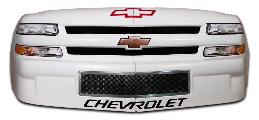 T230-410W Plastic Nose - White for 2002 Chevy C1500