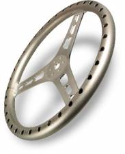 13515-A 15 in. Dished Lightweight Aluminum Steering Wheel
