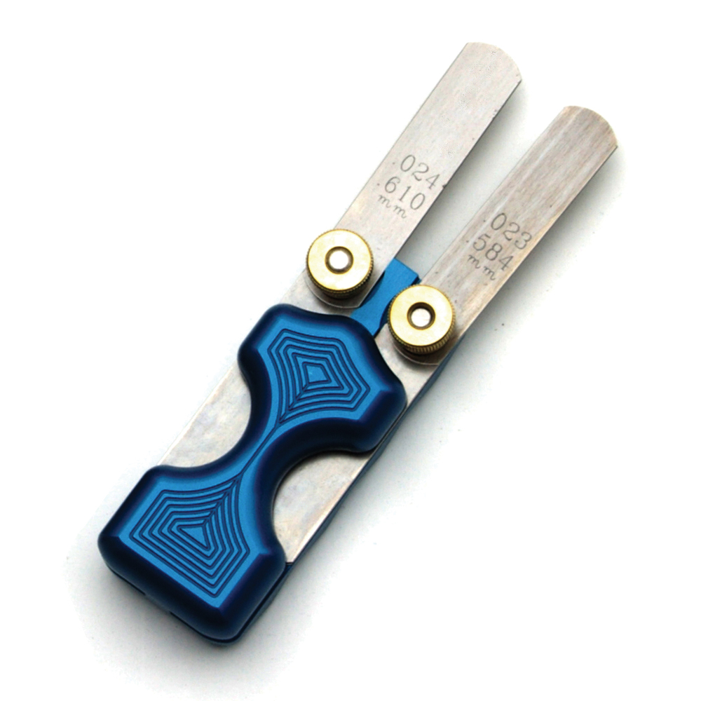 FH-200BL Dual Feeler Gauge Holder - Blue