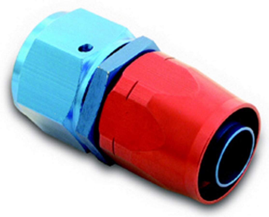 Picture of A-1 Products A1P00012 200 Series 12 AN Straight Swivel Hose End&#44; Blue & Red Anodize