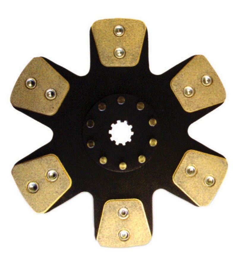 R105116K Metallic Clutch Disc - 10.5 x 1.12 x 10 in.