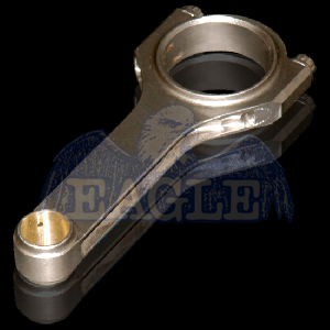 CRS6000BST2000 6 in. 4340 Maximum Stroke H-Beam Connecting Rod Set with ARP 2000 Bolt for Small Block Chevy