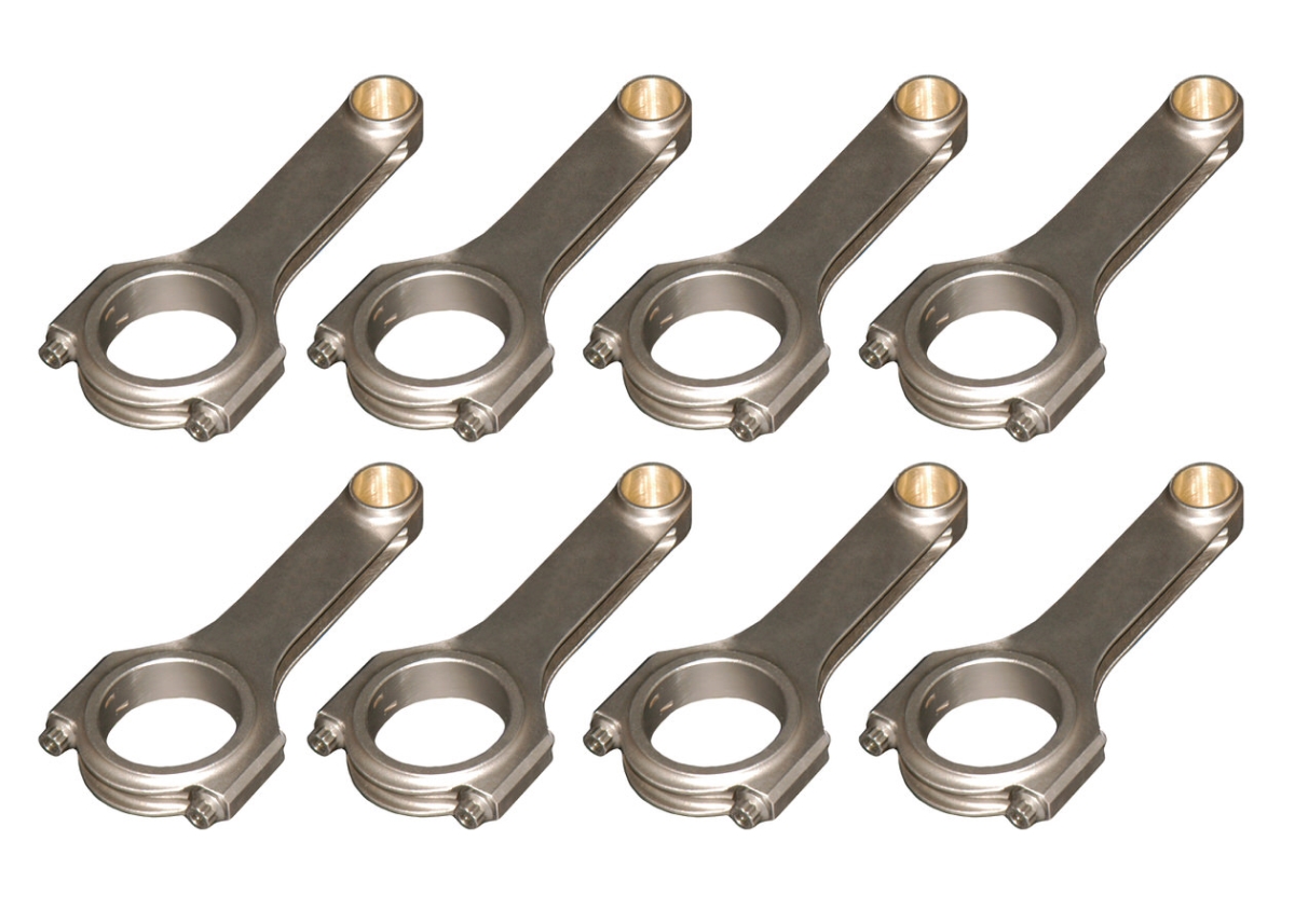 CRS61353D2000 6.13 in. 4340 H-Beam Connecting Rod Set with ARP 2000 Bolt for Big Block Chevy