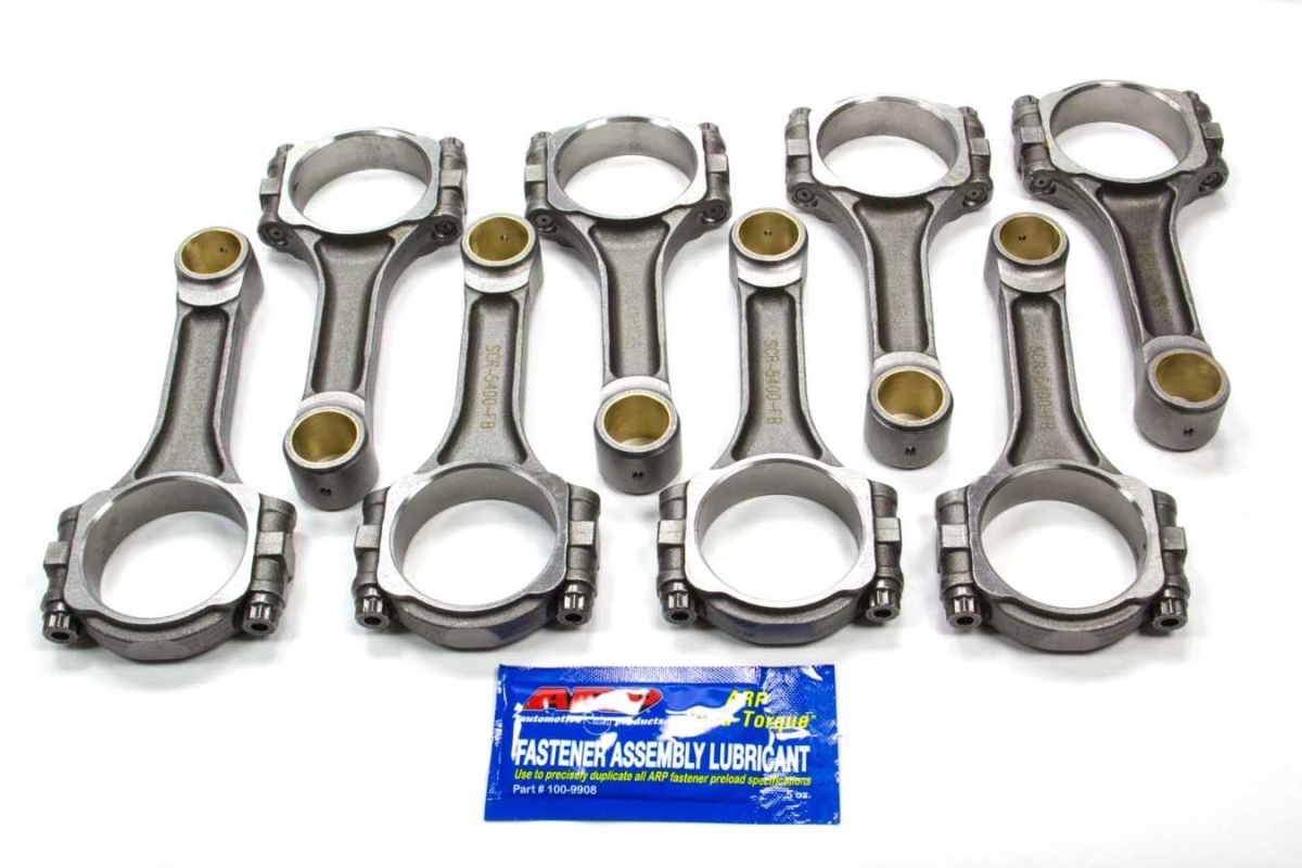 SIR5400FB 5.4in. Forged I-Beam Rods for 5140 Small Block Ford