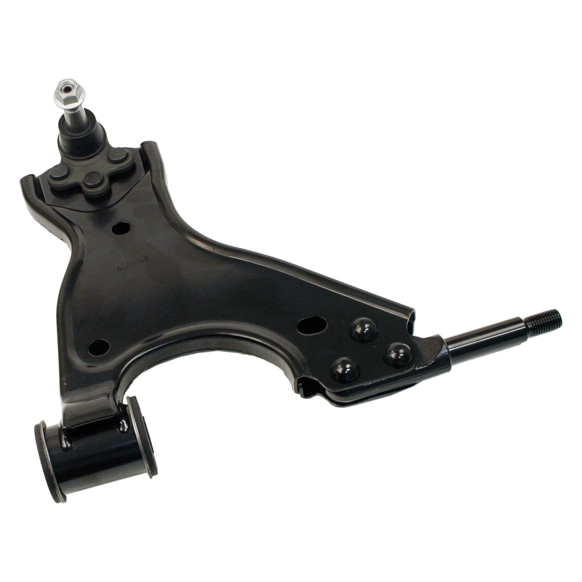 Moog RK621232 R-Series Front Driver Side Lower Non-Adjustable Control Arm & Ball Joint Assembly for 2007-2016 GMC Acadia, Black