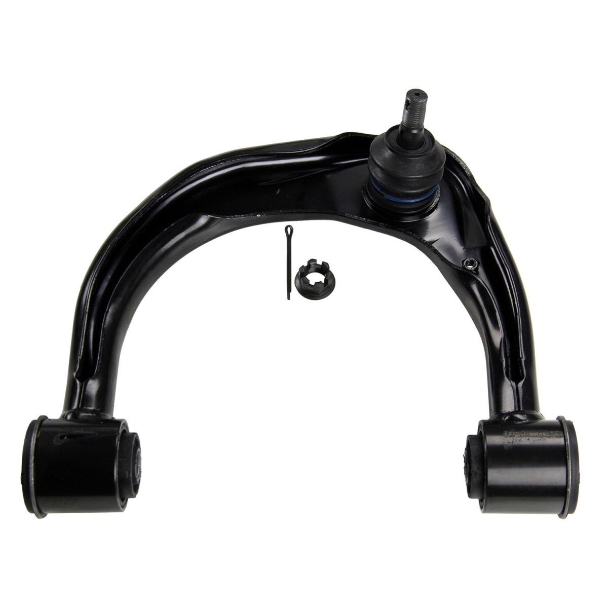 Moog RK621475 R-Series Front Driver Side Upper Non-Adjustable Control Arm & Ball Joint Assembly for 2005-2017 Toyota Tacoma, Black