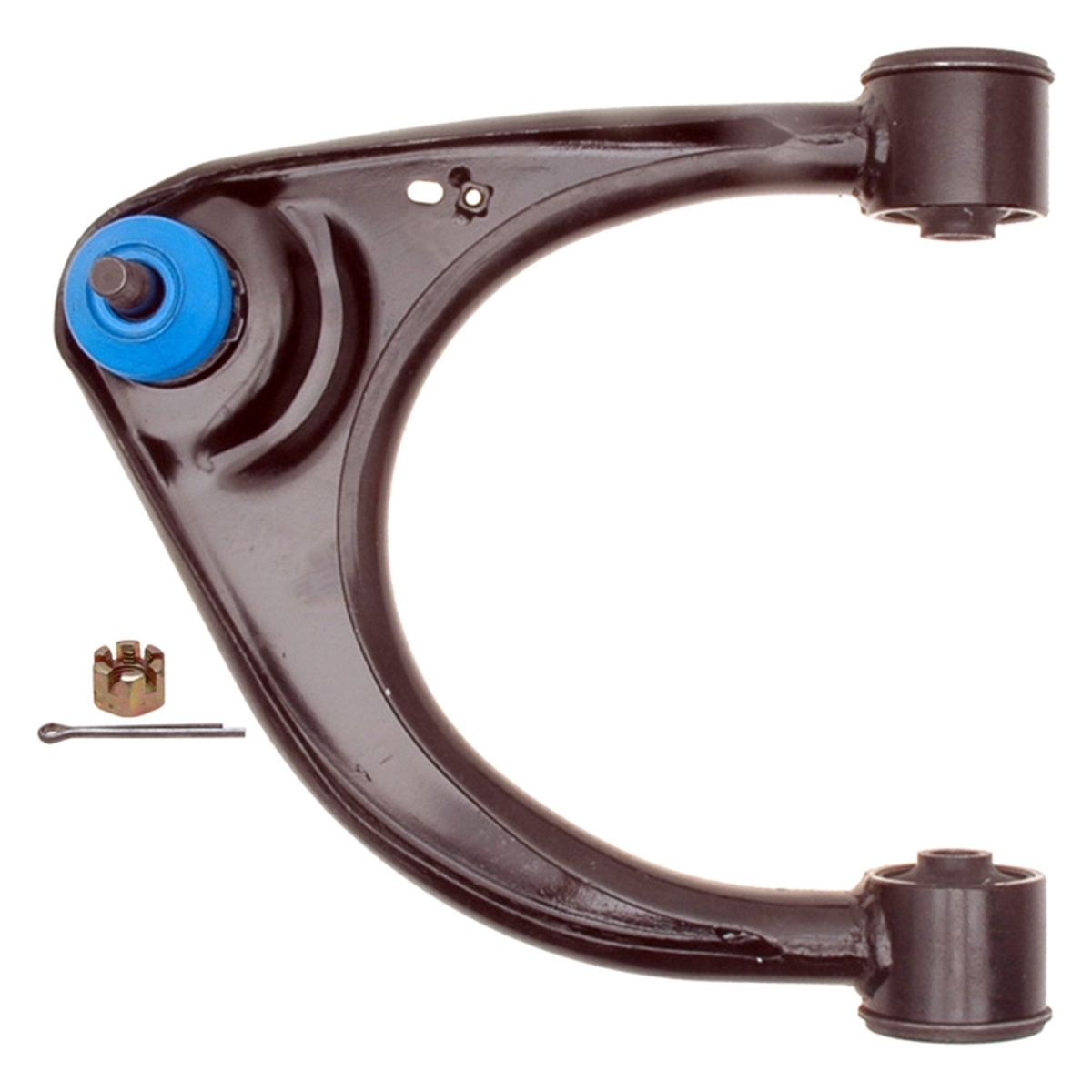 Moog RK621307 R-Series Front Driver Side Upper Non-Adjustable Control Arm & Ball Joint Assembly for 2007-2018 Toyota Tundra, Black