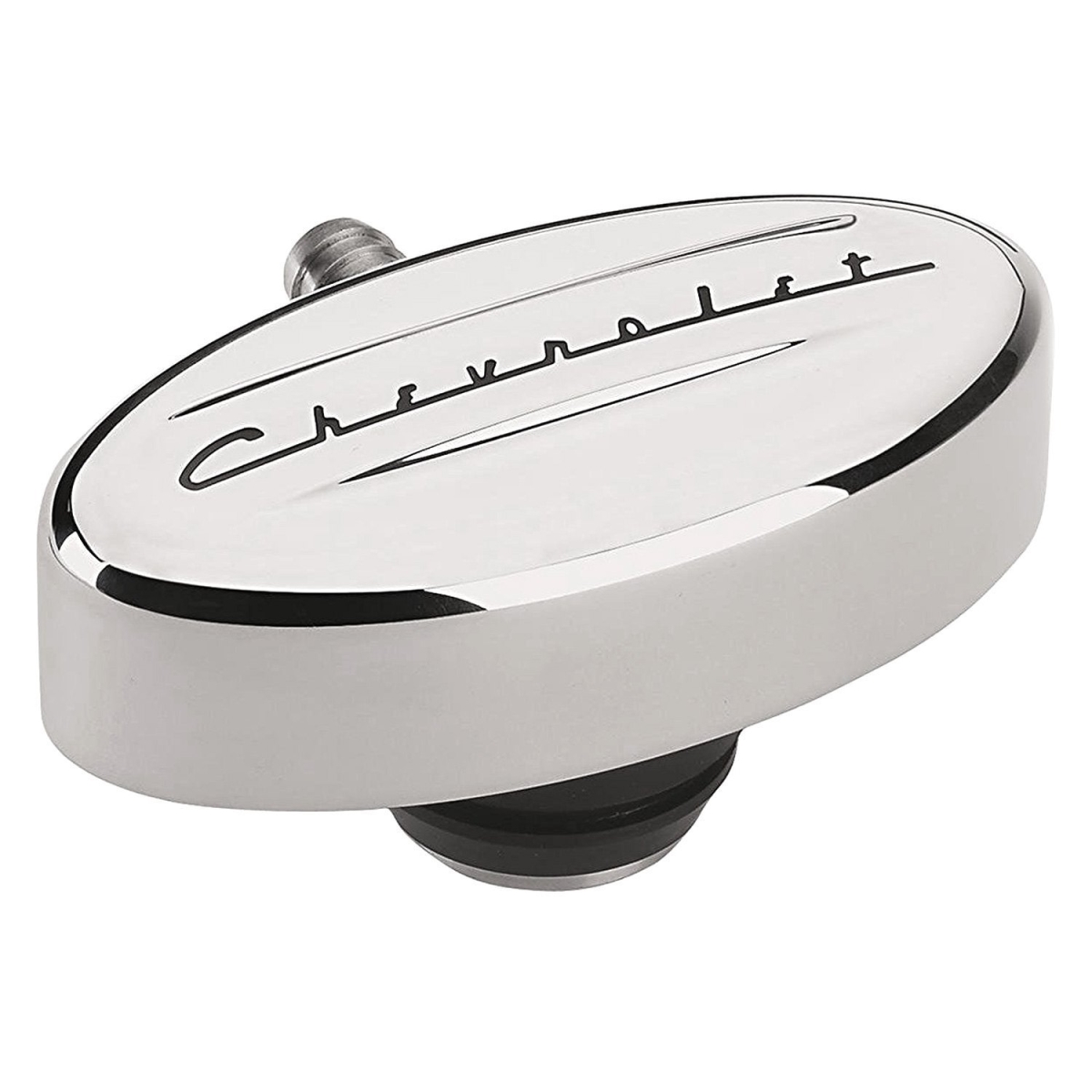 21923 1.25 in. VC Retro Polished Chevrolet PCV Breather