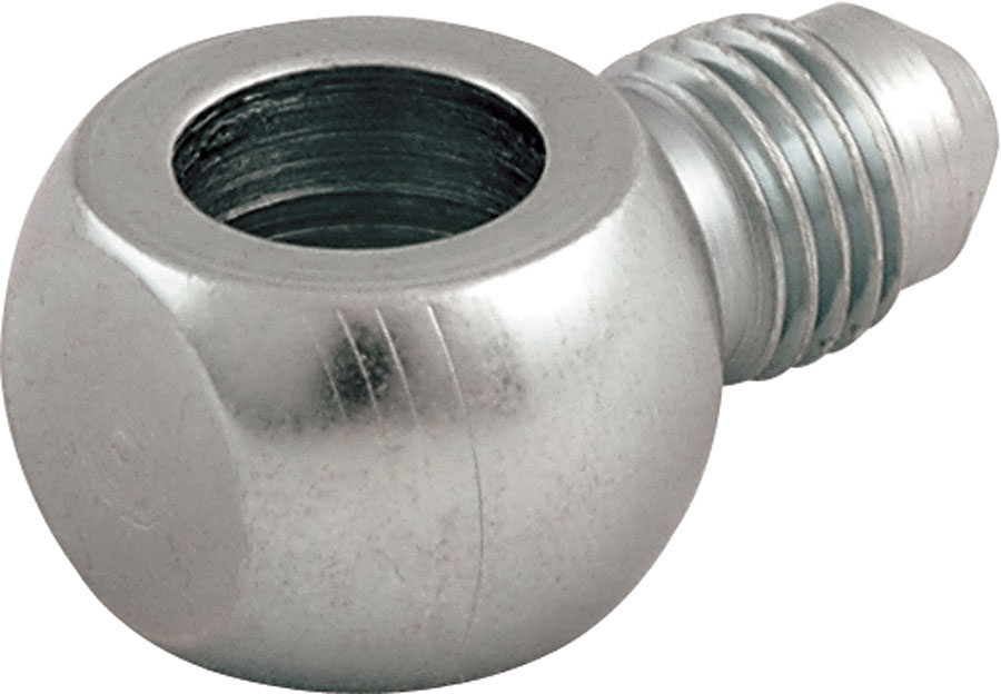 4 AN Male to 10 mm Banjo Fittings, Nickel Plated - Pack of 2