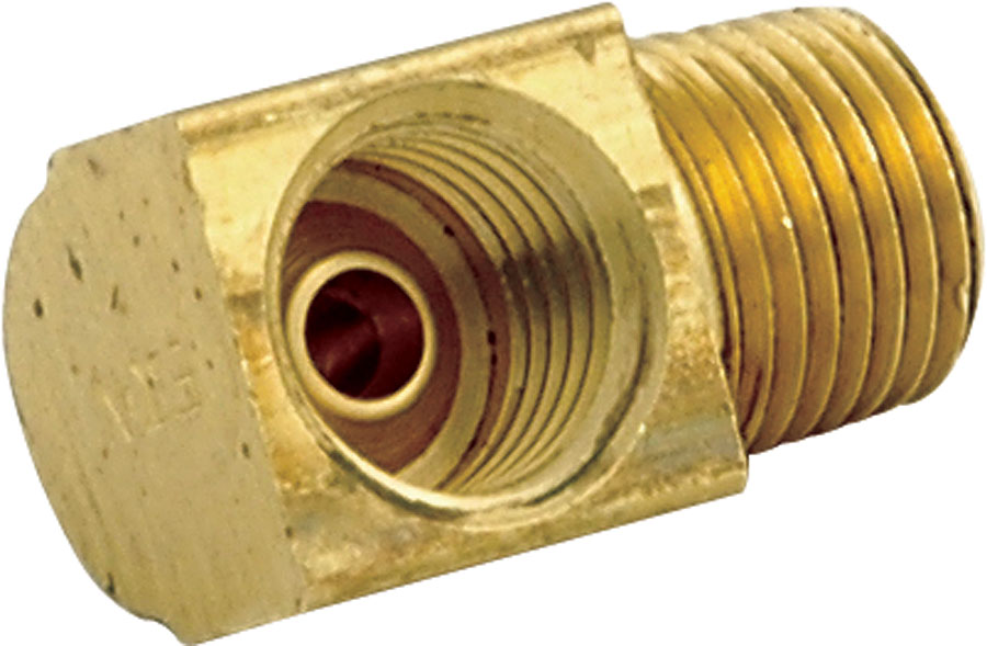 ALL50125 0.18 in. to Male 0.12 in.-27 NPT 90 deg Adapter Fittings, Natural - Pack of 4