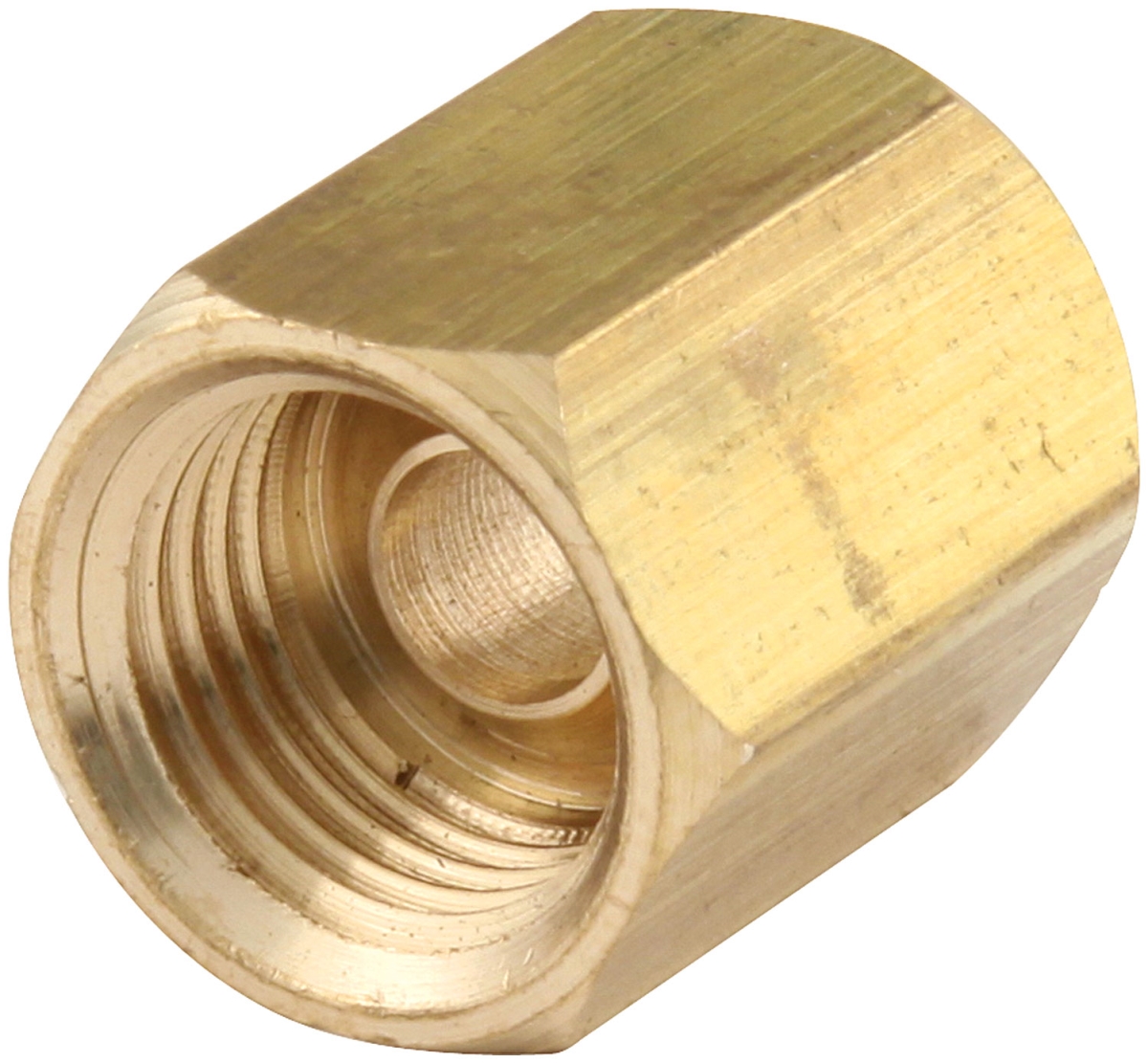 Inverted Flare Nut - Natural - 0.25 in. - Brass