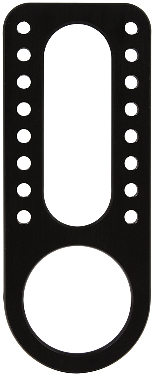 Long Style Aluminum Steering Mount, Black Anodized