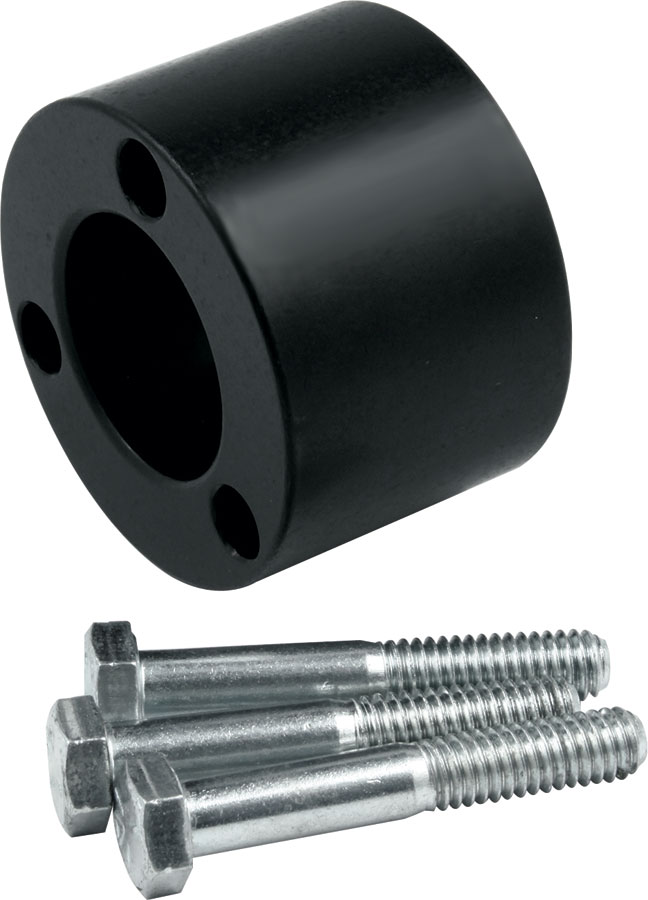 ALL52314 1.5 in. Thick Steering Wheel Spacer, Black Anodized