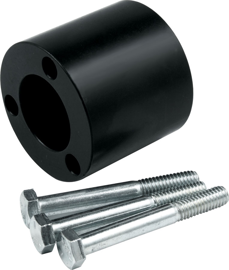 2 in. Thick Steering Wheel Spacer, Black Anodized