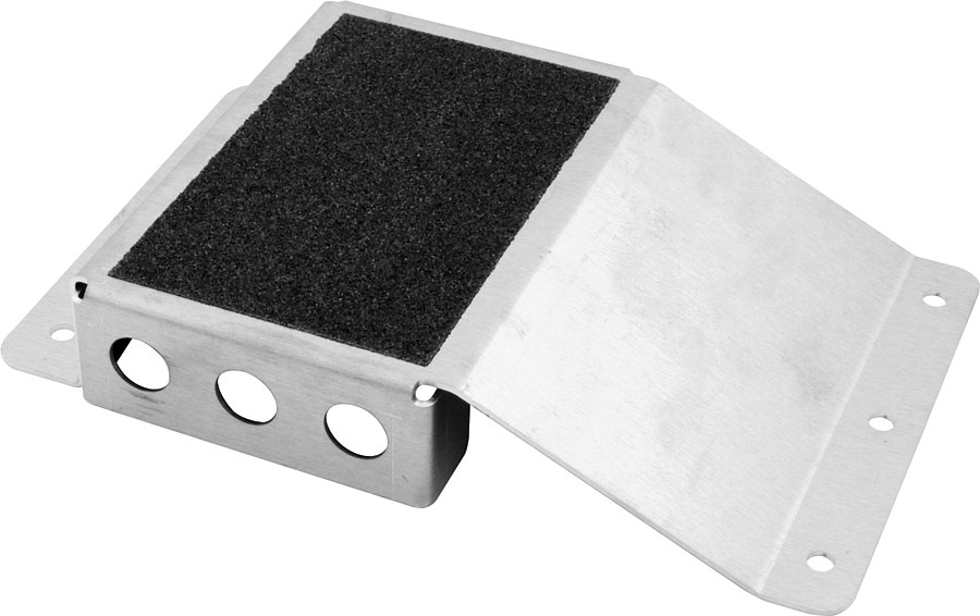 ALL54090 1 x 4.5 in. Aluminum Heel Riser