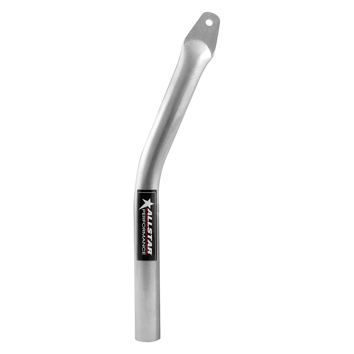 13 in. Aluminum Front Wing Post Bent, Natural