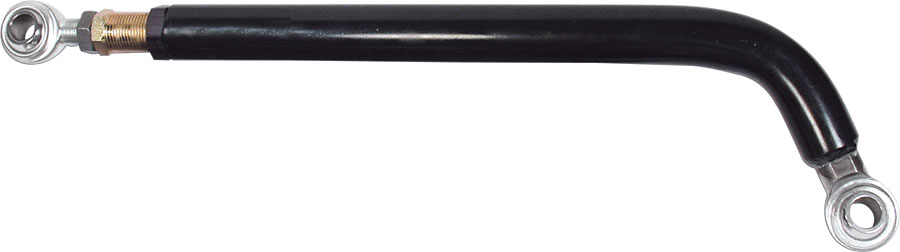 ALL56156 20 in.-0.5 4 in. Drop Adjustable J-Bar Panhard Bar, Black Painted