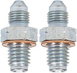 3 AN to 10 mm-1.5 Adapter Fittings, Pack of 2