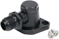 ALL30372 Billet Aluminum -16 AN Water Neck, Black Anodized