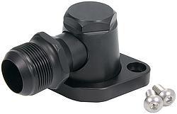 ALL30373 Billet Aluminum -20 AN Water Neck, Black Anodized