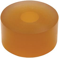 1 in. 40 Durometer Brown Bump Stop Puck