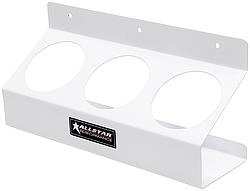 ALL12201 3 Hole Aerosol Can Holder, White