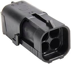 4 Pin Weather Pack Square Shroud Housing