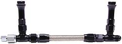 9.62 in. Fuel Line Kit, Willys KB Black