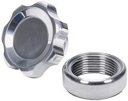 Filler Cap with Weld-In Steel Bung - Polished, Small