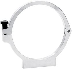 4 in. Round Tank Bracket, Polished
