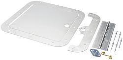 8 x 8 in. Aluminum Access Panel Kit, Black