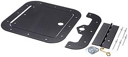 6 x 6 in. Aluminum Access Panel Kit, Black