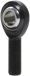 0.62 in. Pro Series PTFE Lined Rod End - Left Hand Moly, Black