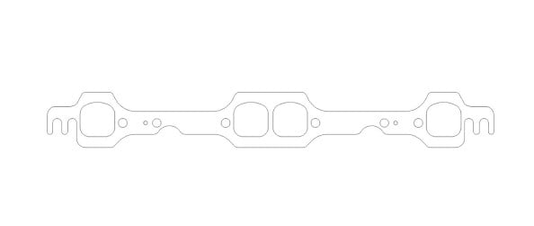 C5895-030 0.03 in. MLS Exhaust Manifold Gaskets for Small Block Chevy GM Gen II V8 -  PowerPlay, PO3603204