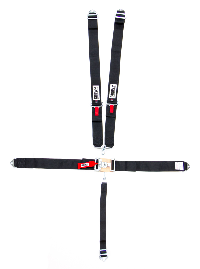 11064 Duck Bill 5 Point Latch & Link Restraint System, Black