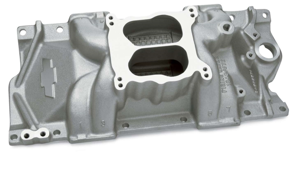 24502592 Intake Manifold Small Block Chevy LT1 Aluminum 4BBL -  SuperJock, SU3293950