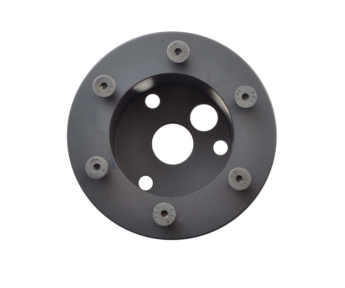 20-3006 3 to 6 Bolt GT3 Hub Steering Wheel Adaptor - Black