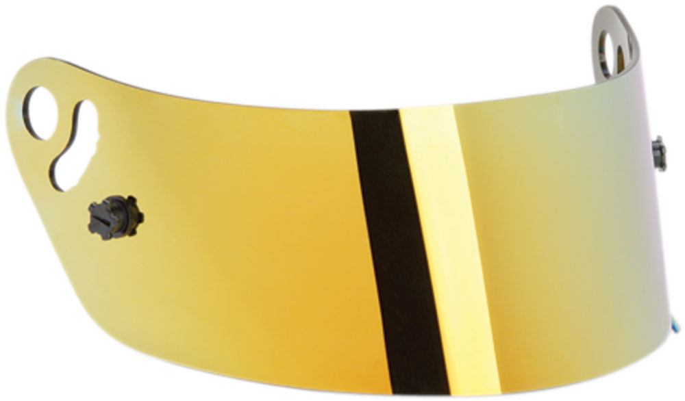 13100905 Champ Nitro Helmet Shield - Yellow Iridium