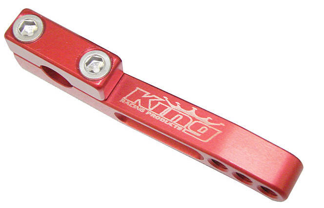 2070 0.375 in. Billet Throttle Arm, Red