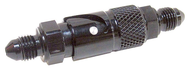 2434 Dry Break Brake Line Coupling, Aluminum