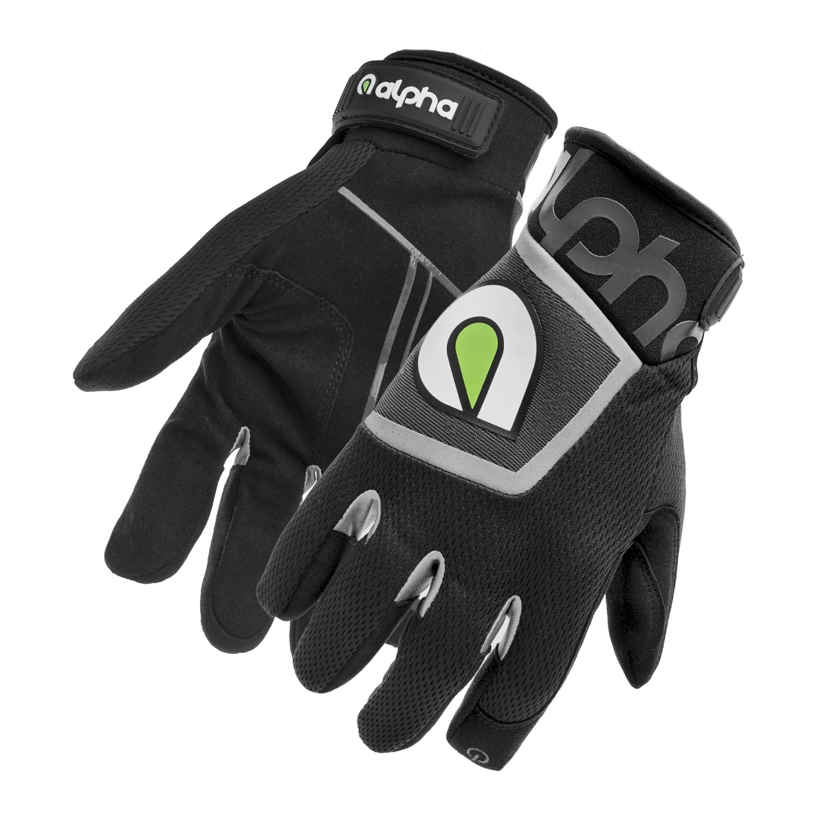 Picture of Alpha Gloves AG02-01-XXL The Standard Mechanic Gloves&#44; Black - 2XL