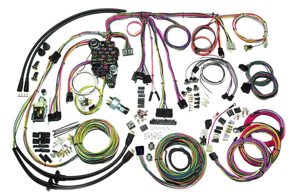 500434 57 Chevy Classic Update Wiring System