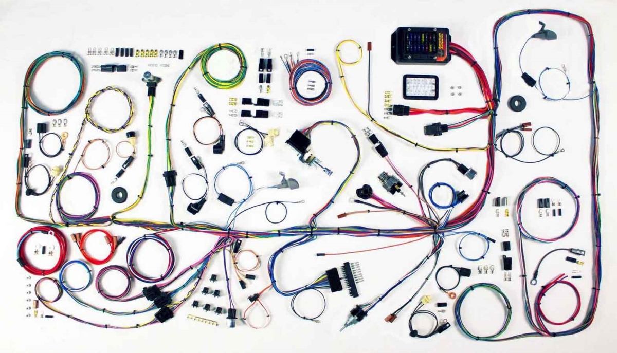 510317 Classic Update Complete Car Wiring Harness Complete, Bronco 1967-77
