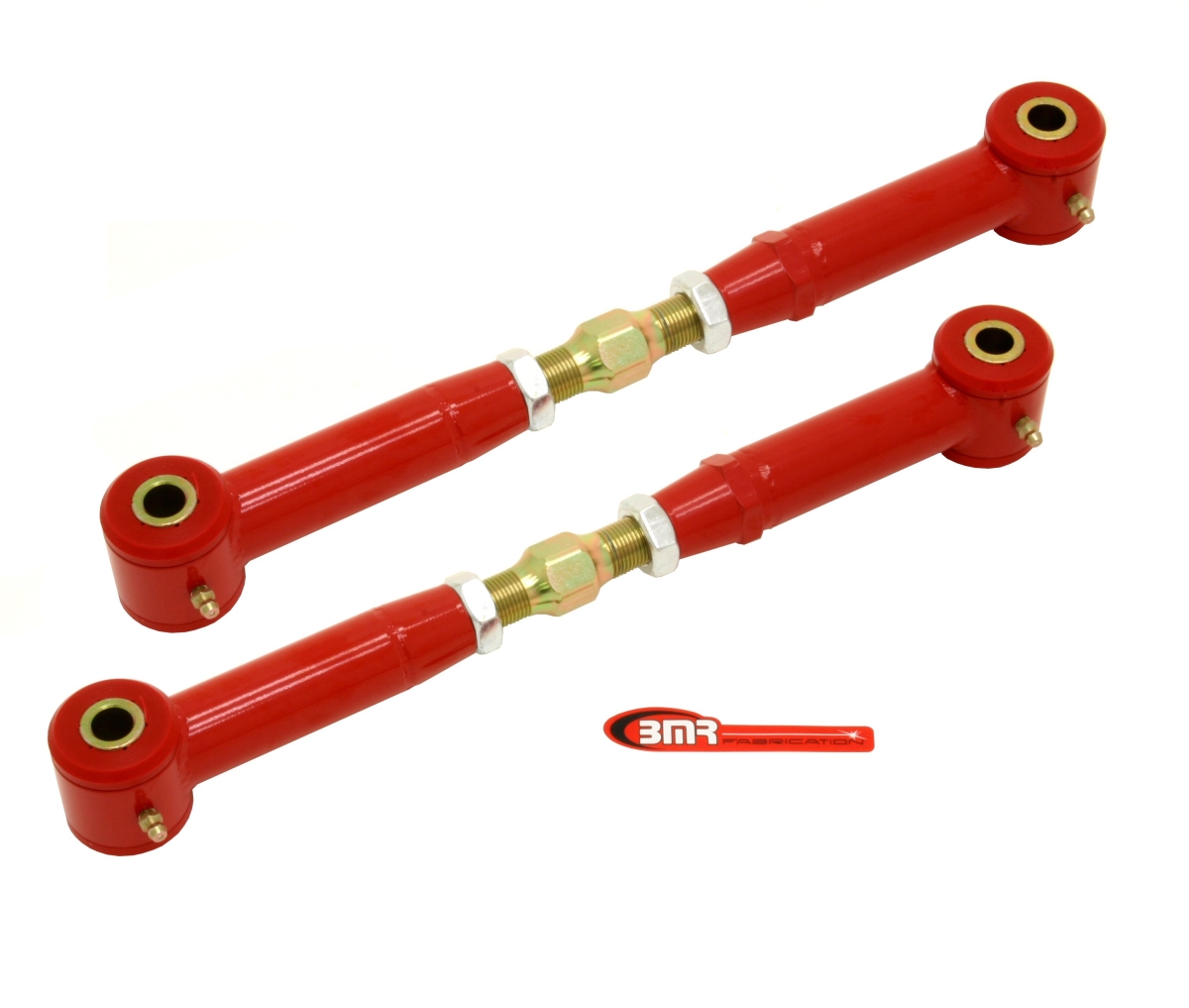 TR003R Toe Rods Rear Adjustable, 2010-15 Camaro - Red