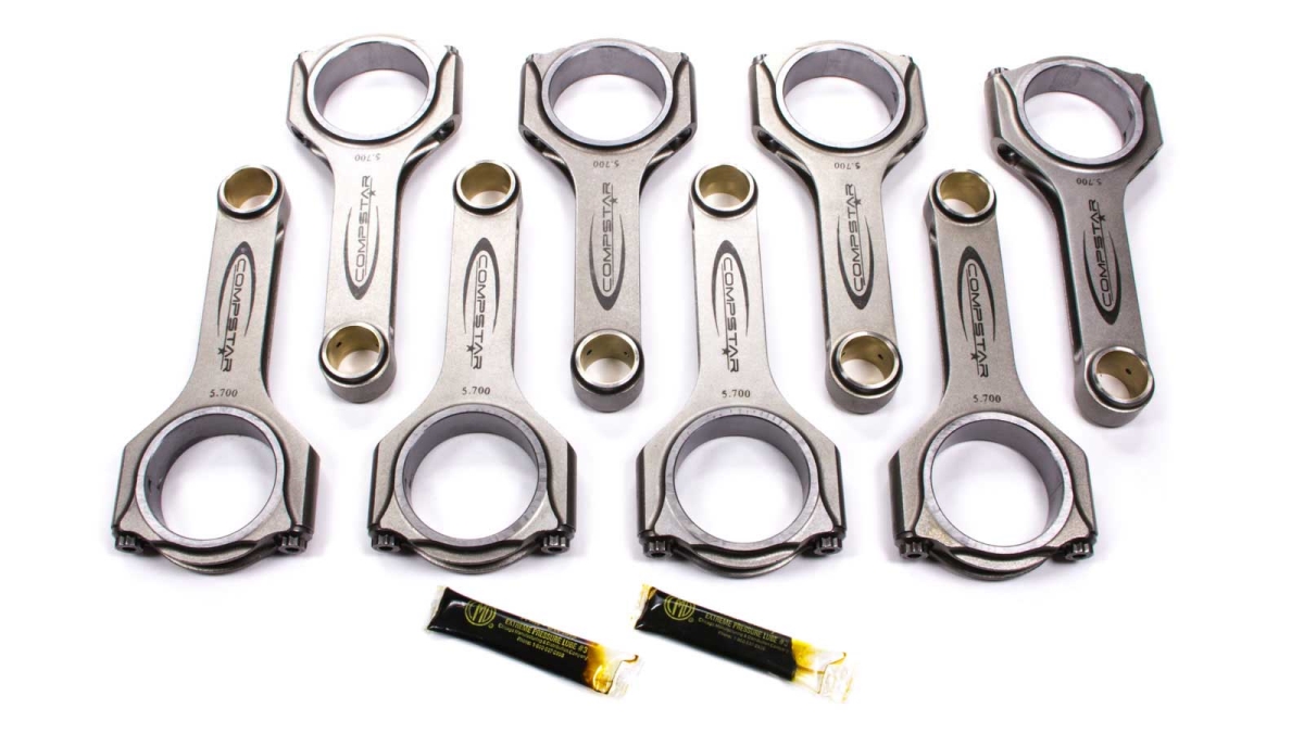 Picture of Callies CSA6000DS2A2AH Small Block Chevy Forged H-Beam Rods, 6.000 - 2.100
