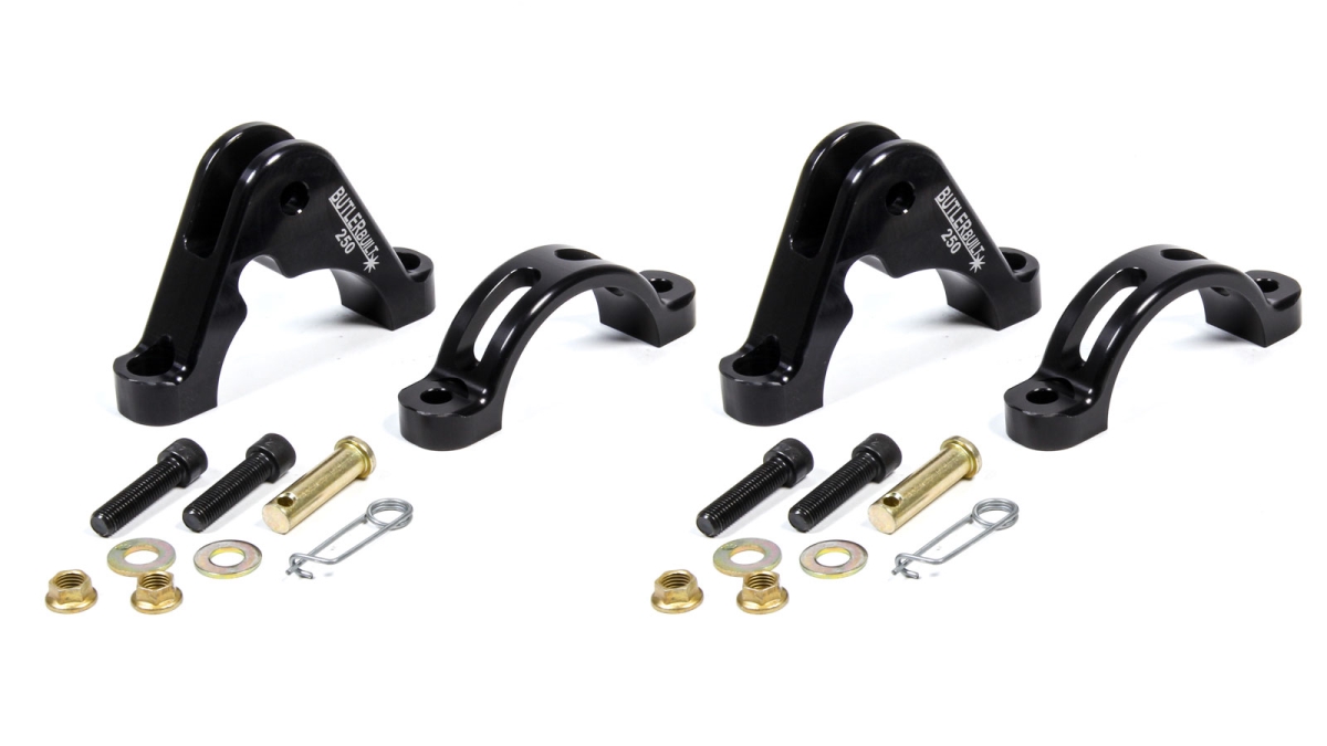BBP-4921-1-CA-250-2 2.5 in. Axle Tether Clamps Pair
