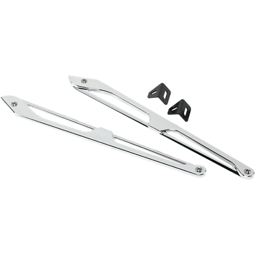872610 Fender Braces for Camaro 67-69 Polished Pair