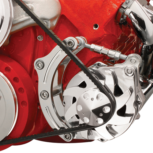 FM0205PC Big Block Chevy Alt Bracket SWP Low Mount for Drivers Side