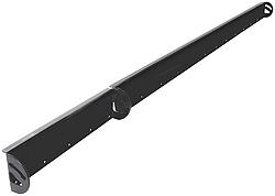ALL22973 3 x 66 in. 2 Piece Spoiler with No Sides